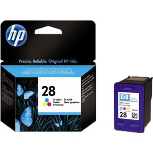 HP 28 inktcartridge 1 stuk(s) Origineel Normaal rendement Cyaan, Magenta, Geel