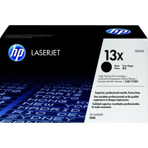 HP toner 13X, 4 000 pagina's, OEM Q2613X, zwart