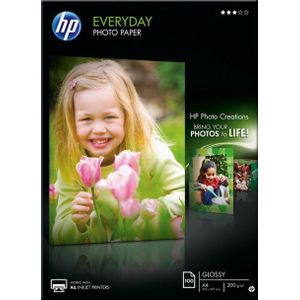 HP Q2510A everyday photo paper A4 | glossy | 200 grams | 100 vel