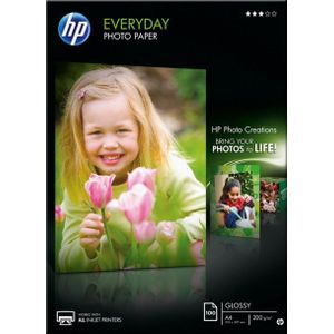 HP Q2510A everyday photo paper glossy 200 g/m² A4 (100 vellen)