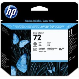 HP 72 (C9380A) printkop grijs en foto zwart (origineel)