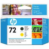 HP 72 Matte Black & Yellow Printhead printkop Inkjet
