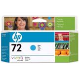 HP 72 (C9371A) inktcartridge cyaan hoge capaciteit (origineel)