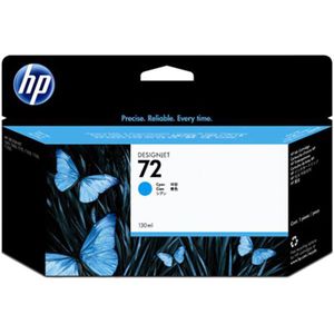 HP 72 cyaan DesignJet inktcartridge, 130 ml