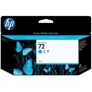 HP 72 (C9371A) inktcartridge cyaan hoge capaciteit (origineel)