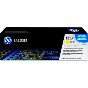 Tonercartridge hp cb542a 125a geel