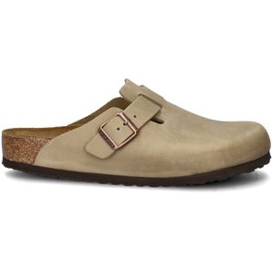 Birkenstock - Boston - Sandalen - Heren - Gewaxt Nubuck