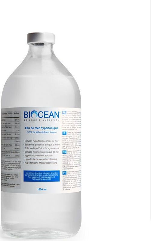 BiOcean - Hypertoniic - Marien Plasma - 1000ml - Natuurlijk Supplement