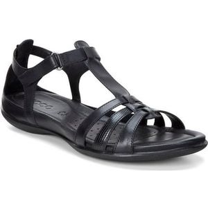 ECCO Dames Flash 59 enkelband sandalen, Zwart 53859zwart Zwart, 36 EU