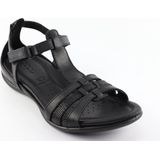 ECCO - Flash - Sandaal - Zwart - Leer - Lichtgewicht