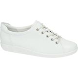 ECCO Soft 2 0 Dames Veterschoenen - Wit
