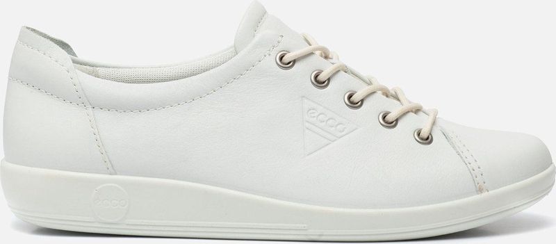 ECCO - Soft 2.0 - Sneaker - White - Leer