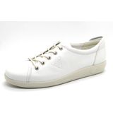 ECCO - Soft 2.0 - Sneaker - White - Leer