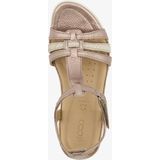 Ecco - Flach - Sandalen - Zwart - Leer