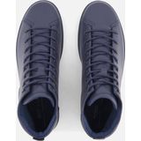 Ecco Soft 2 0 Veterboots blauw Leer - Dames