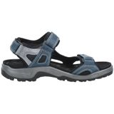 ECCO Offroad sandalen met riempjes voor heren, trekking- en wandelsandalen, marineblauw, 42 EU