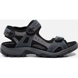 ECCO Offroad Sandalen - Marineblauw - Nubuck Bovenwerk - Comfortabel Voetbed