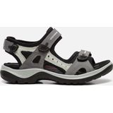 ECCO - Offroad Titanium - Sandaal - Grijs - Nubuck Leer - Neopreen Voering