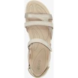 ECCO Cruise Ii Sandalen - Beige Siver Grey Gravel Rose Dust - Zacht Leer - Verstelbare Sluiting