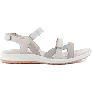 ECCO Cruise Ii Sandalen - Beige Siver Grey Gravel Rose Dust - Zacht Leer - Verstelbare Sluiting