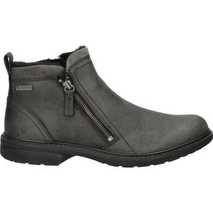 ECCO - Turn Mid Cut - Enkellaarsjes - Black Drago - Nubuck Leer - Gore-Tex