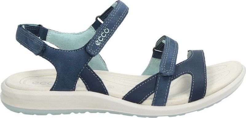 Ecco - 821833 - Sandalen - Zwart - Leer