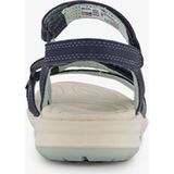 ECCO - Cruise Ii - Platte Sandalen - Blauwe Marine Ice Bloem - 38 EU