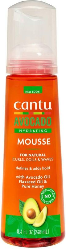 Cantu Avocado Hydrating Styling Mousse 8.4oz