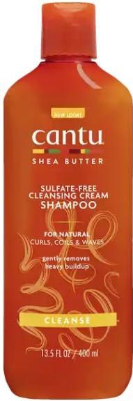 Cantu - Vochtinbrengende Shampoo - 400 ml - Sulfaatvrij - Voor Krullen en Gestructureerd Haar