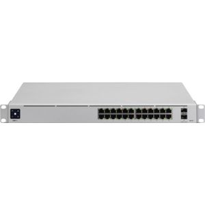 Ubiquiti UniFi USW-PRO-24 beheerde switch, L3, Gigabit Ethernet (10/100/1000) - zilver USW-PRO-24