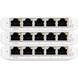 Ubiquiti UniFi Switch FLEX Mini - Fully Managed Netwerkswitch - 5 Poorten - 3 Pack