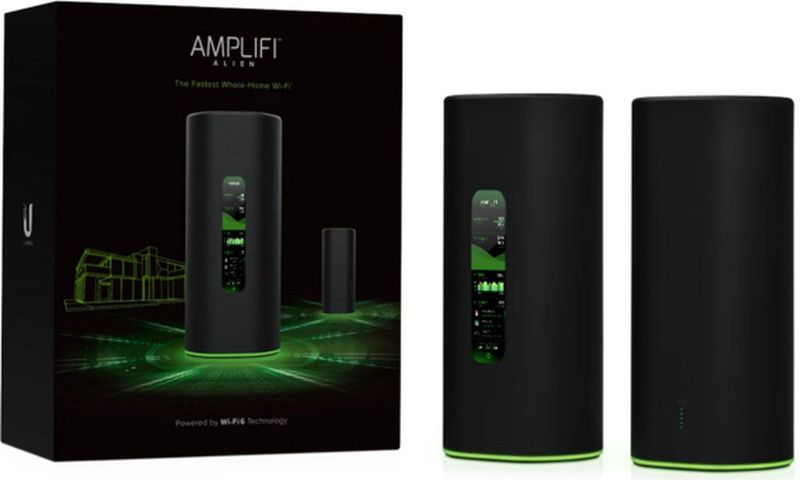 AmpliFi Alien Bundel Kit - Router en Mesh Point - 5953 Mbps - Dual Band - Wi-Fi 6