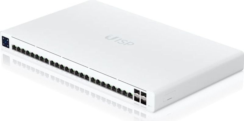 Ubiquiti UISP Switch Pro - 24-Port PoE Gigabit Switch - AC/DC - 4 SFP+ Slots