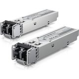 Ubiquiti - UACC-OM-MM-1G-D-20 - SFP Transceiver - Multimode Fiber - 1.25 Gbps