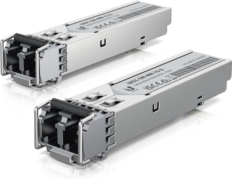 Ubiquiti - UACC-OM-MM-1G-D-20 - SFP Transceiver - Multimode Fiber - 1.25 Gbps