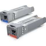 Ubiquiti - UACC-OM-SM-10G-S-Optische Module - Enkelvoudige Modus - 10 Gbps - 20-pak - Zilver