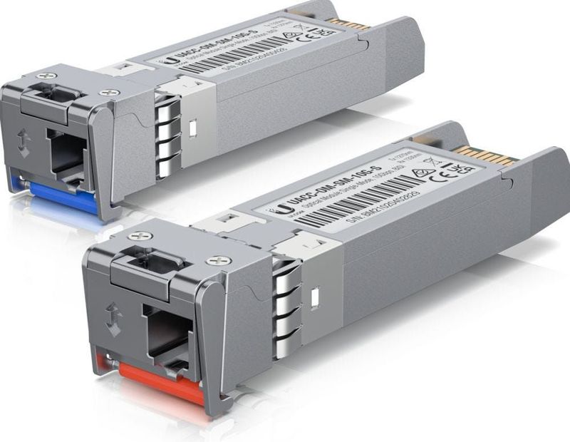 Ubiquiti - UACC-OM-SM-10G-S-Optische Module - Enkelvoudige Modus - 10 Gbps - 20-pak - Zilver