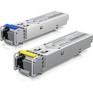 SFP Optical Module Single Mode, 1Gbps, BiDi, 2pack