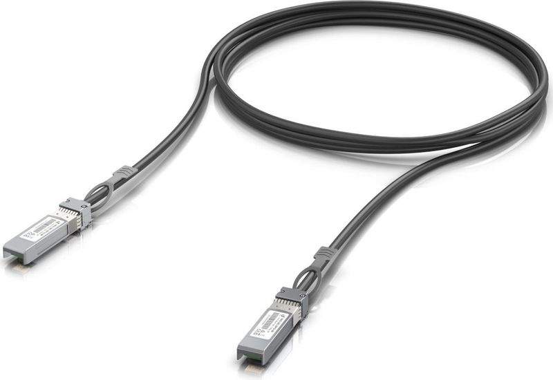 Ubiquiti - SFP+ Direct Attach Cable - Zwart - 3 meter - 10Gbit/s