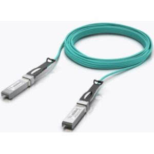Ubiquiti InfiniBand/Glasvezelkabel SFP+ - Aqua - 10 m