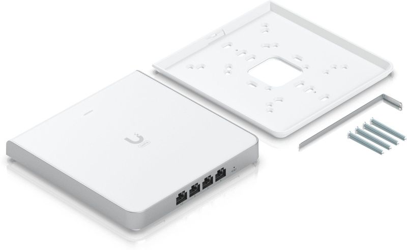 Ubiquiti UniFi U6 Enterprise In-Wall - Access Point - WiFi 6E - 4 Poorten