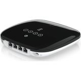 Ubiquiti - UFiber WiFi6 - Router - Zwart - 2x2 MIMO - 4x GbE RJ45 LAN-poorten