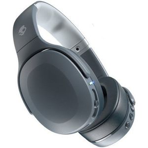 Skullcandy Crusher Evo: draadloze over-ear koptelefoon met microfoon met instelbare Sensory Bass, snelladen en een accuduur van 40 uur – Grijs