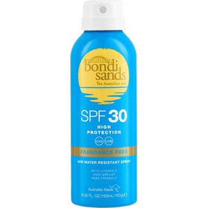 Bondi Sands SPF30 Fragrance Free Aerosol Mist Spray 193 ml