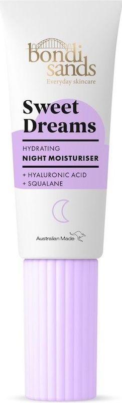 Bondi Sands - Sweet Dreams Night Moisturiser - Nachtcreme für das Gesicht, Anti-Aging, mit Hyaluronsäure und Squalan, für empfindliche Haut, 50ml