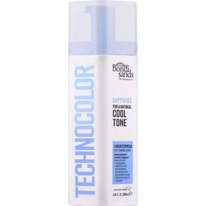 Bondi Sands Technocolor 1 Hour Express Sapphire Zelfbruinende Schuim Tint Cool Natural 200 ml