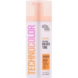 Bondi Sands Technocolor 1 Hour Express Caramel Zelfbruinende Schuim Tint Warm Hydrated Glow 200 ml