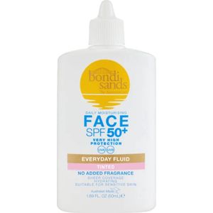 Bondi Sands - SPF 50+ Everyday Tinted Face Fluid - 50ml - Zonnebrand