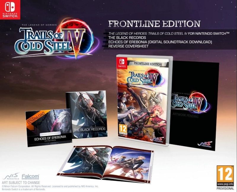 The Legend of Heroes - Trails of Cold Steel IV - PC Game - Frontline Edition