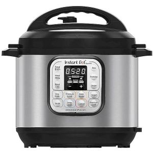 Instant Pot Multikocher Duo 7-in-1 Schongarer Schnellkochtopf Edelstahl Warmhalten, 1200 W, 8 l Schüssel